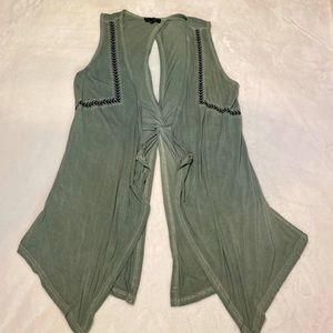 POL Sleeveless Kimono / Vest / Duster